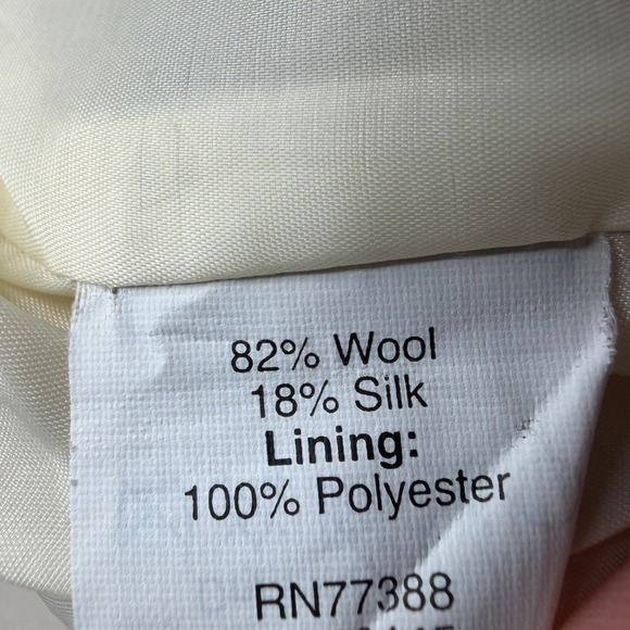 J. Crew No. 2 Pencil Wool/Silk Blend Animal Print Skirt size 0 Brown/White - Picture 3 of 7